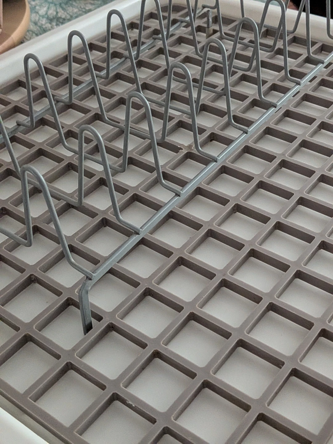 Plate Drying Rack with Tray