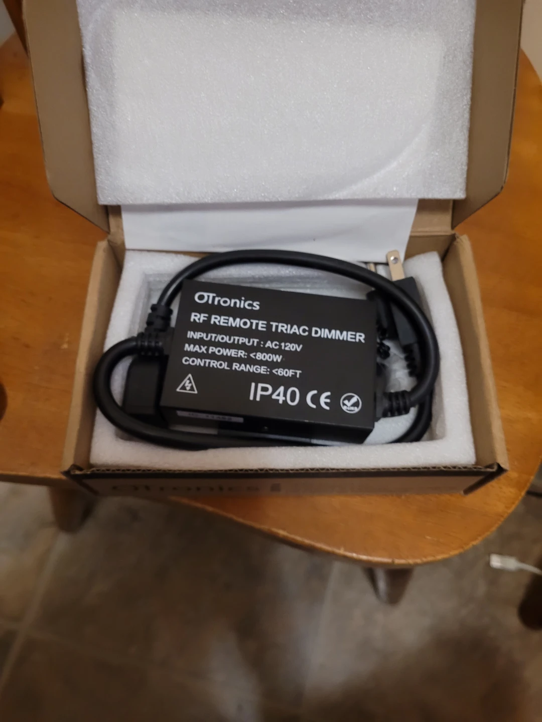 Remote controll RF Remote TRIAC Dimmer 800w - photo 2