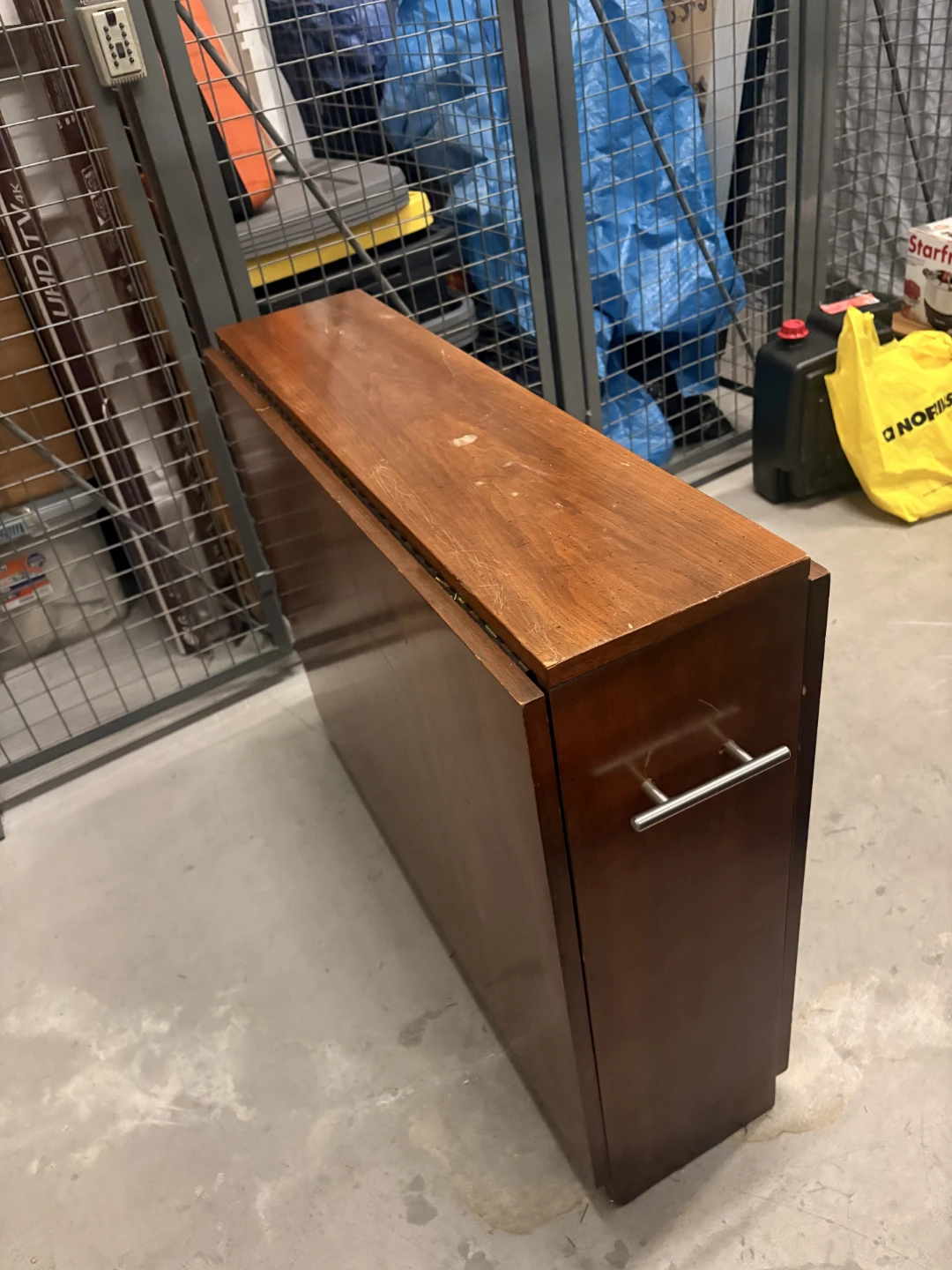 Foldable Wooden Drop-Leaf Table