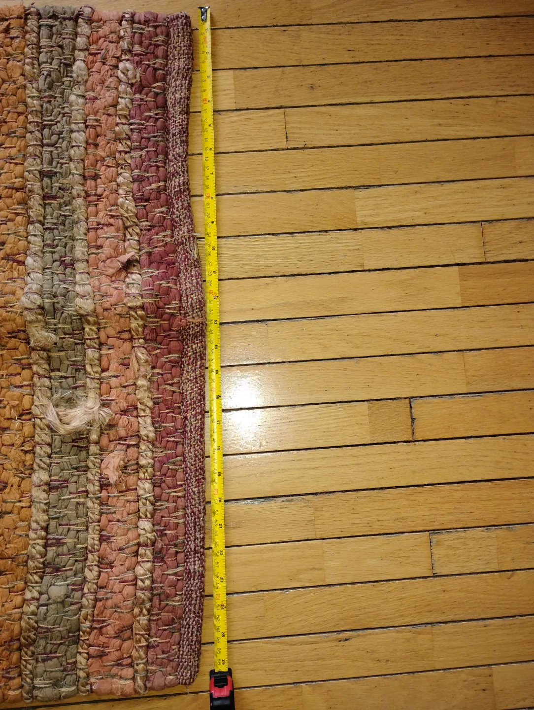 Striped Rag Rug