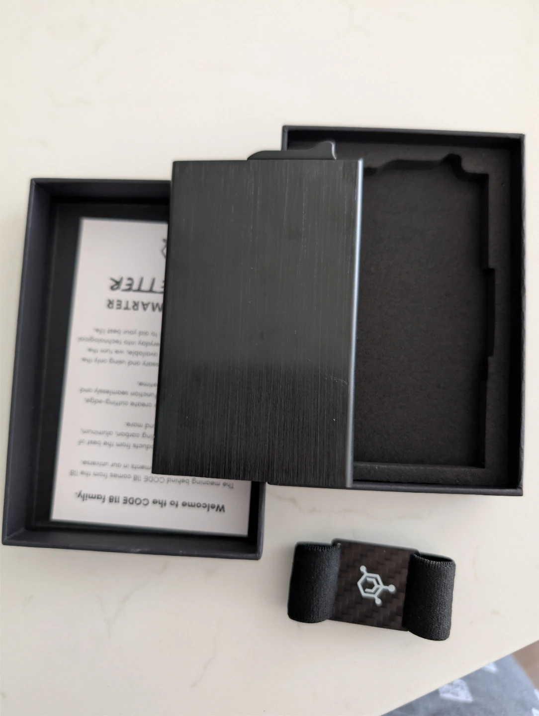 CODE 118 Slim Metal Card Holder Wallet - photo 2