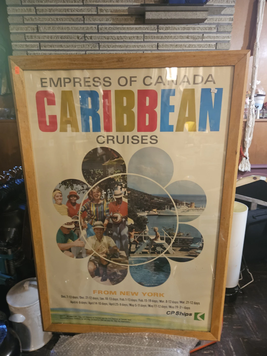 Empress of Canada Caribbean Cruises Poster - photo 2