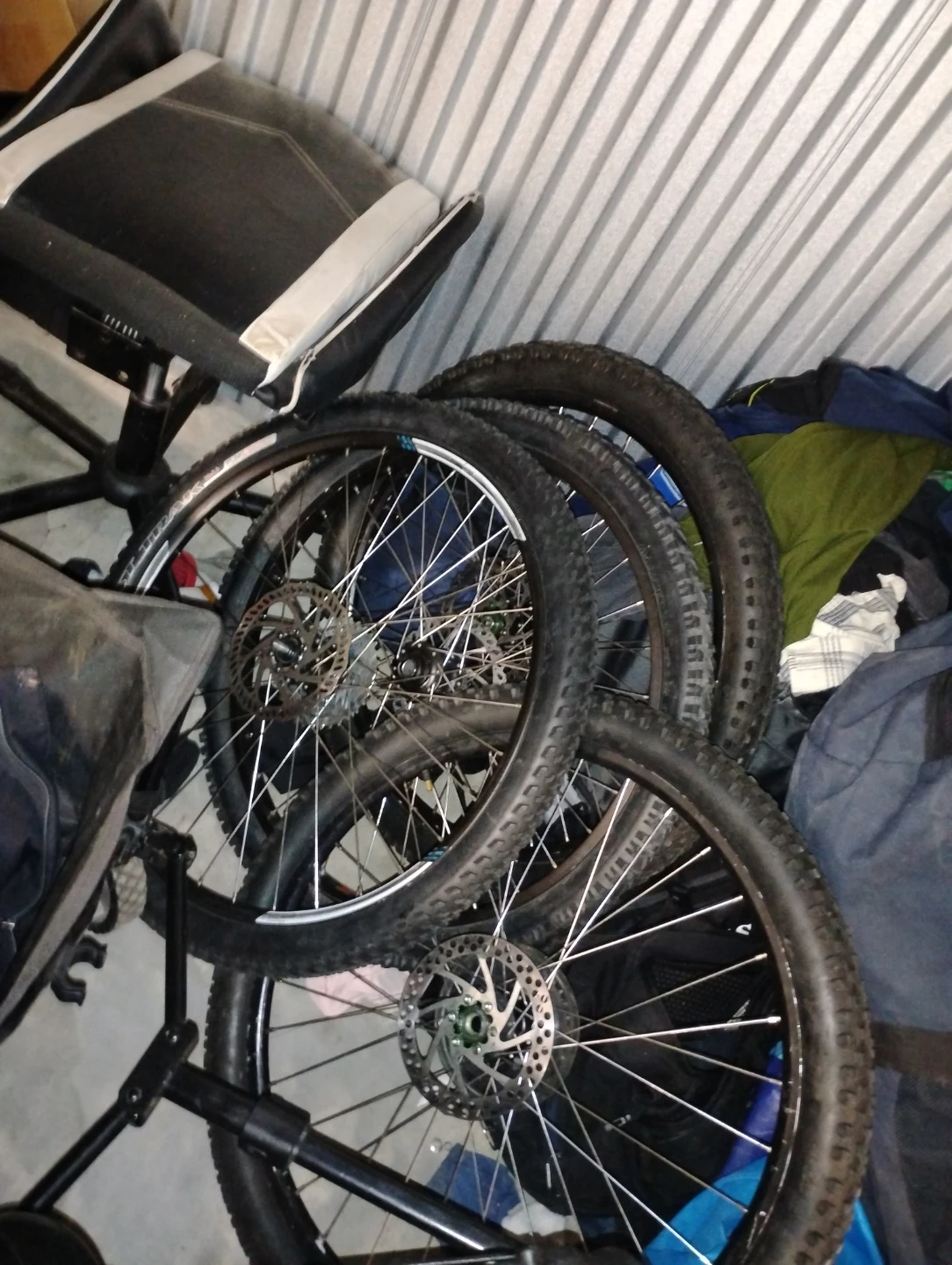 Used Bicycle Wheels Pair 26" inch