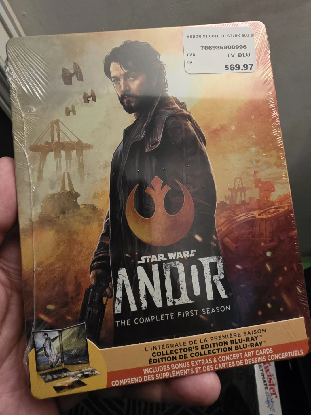 Star Wars Andor The Complete First  Blu-Ray