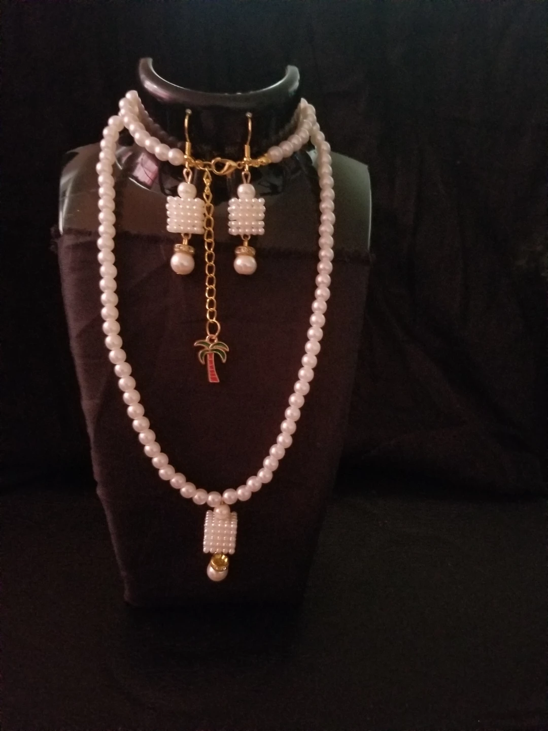 Pearl Necklace and Earring Set ⚽️ - photo 5