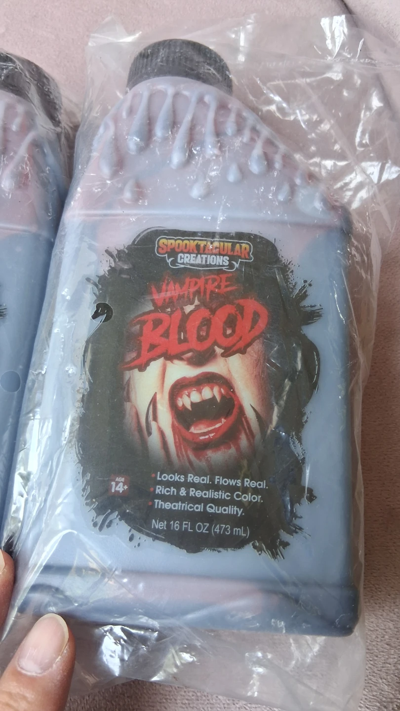 NEW Fake Blood movies filming 16oz 473ml theatre make up video - photo 4