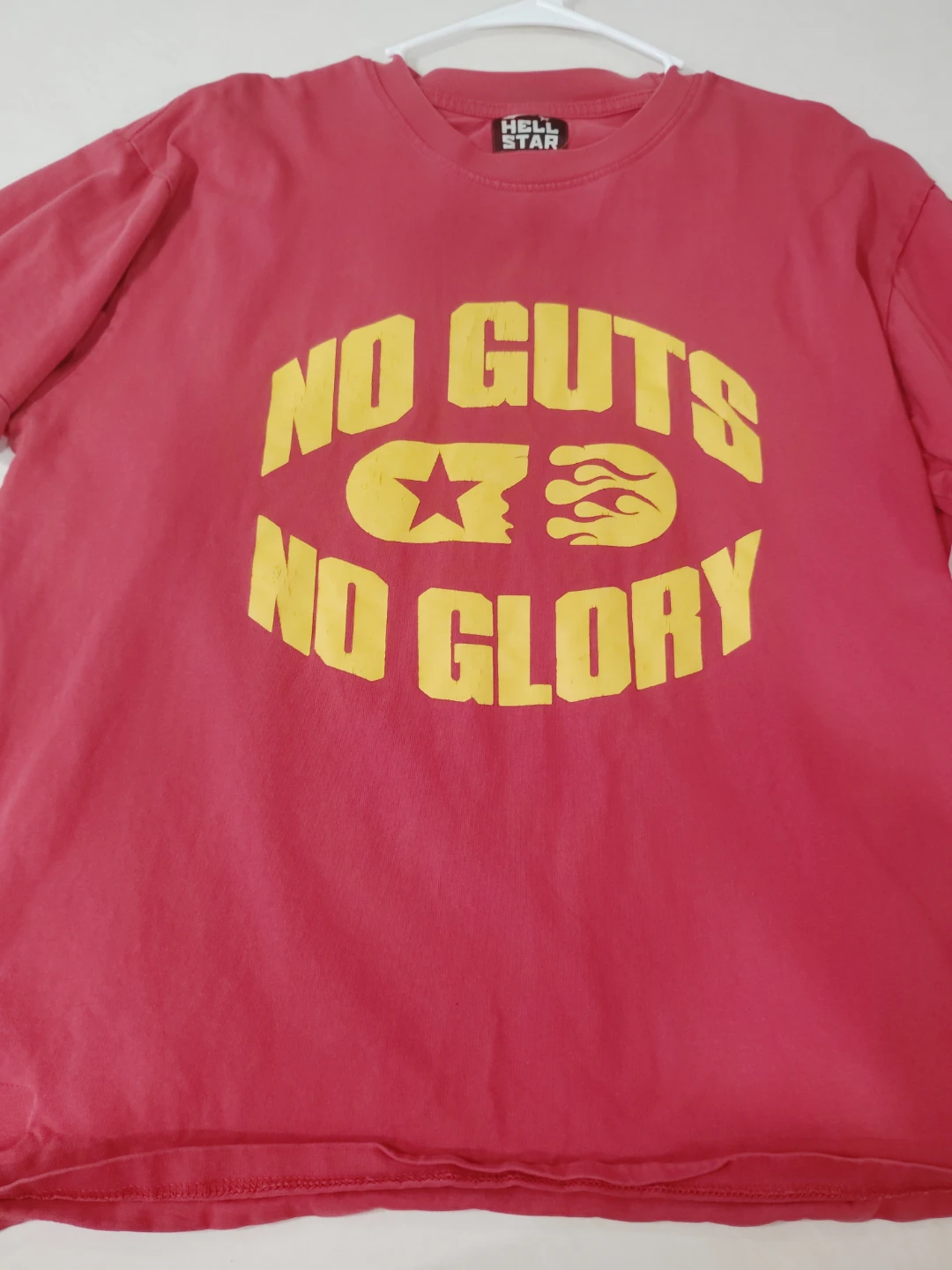Hell Star "No Guts No Glory" Graphic T-Shirt