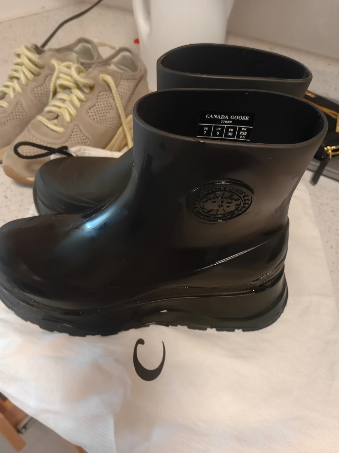 Canada Goose Black Rain Boots