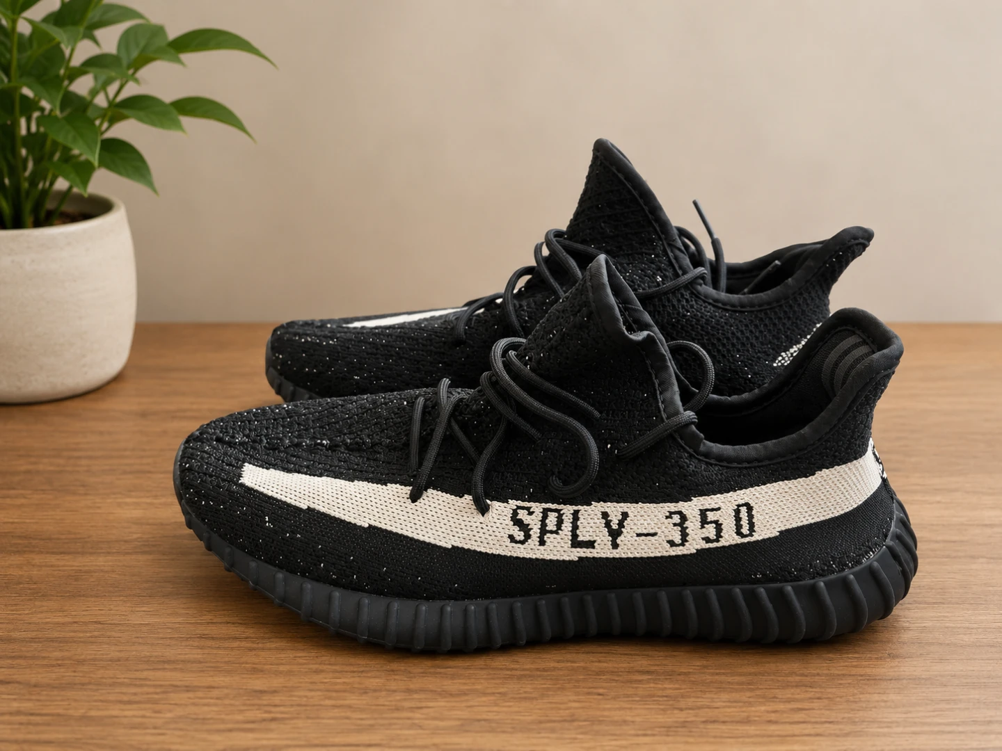 Adidas Yeezy Boost 350 V2 "Core Black" "SPLY-350" - photo 2