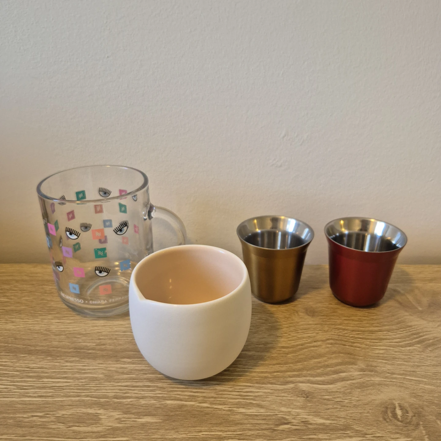 Variety of Nespresso Cups