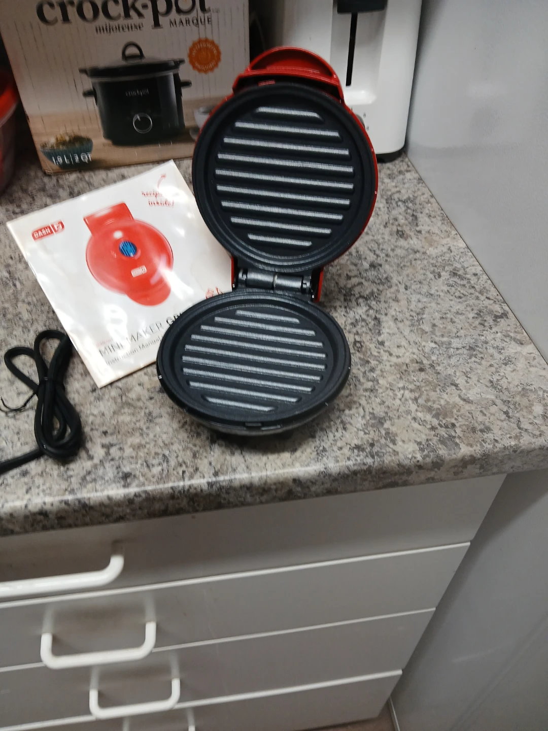 Dash Mini Maker Grill - Red - photo 2