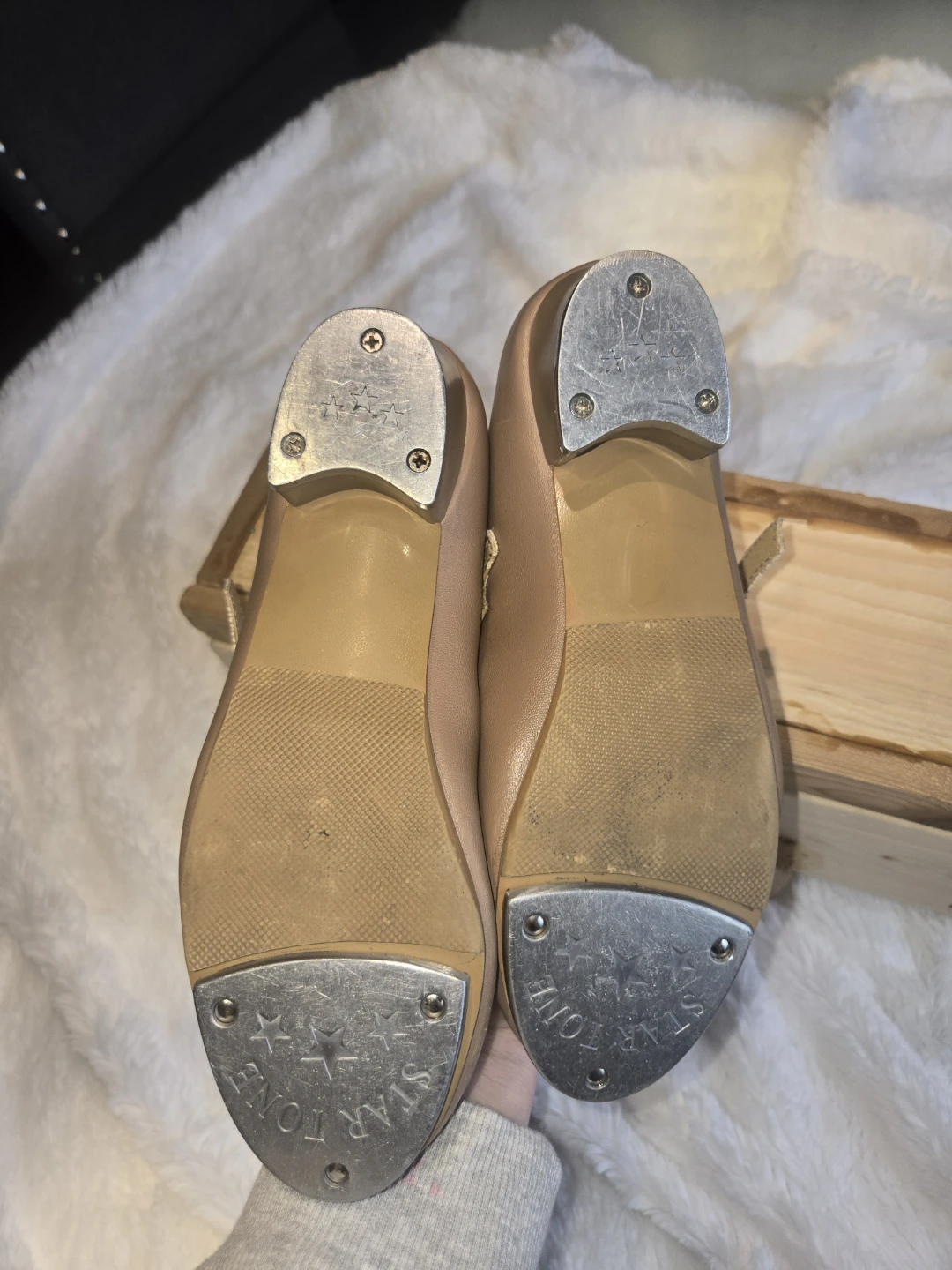 Danse Lites Tan Tap Shoes - photo 4