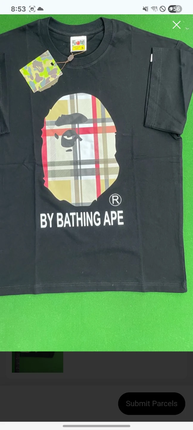 A Bathing Ape Black T-Shirt⚽ - photo 3
