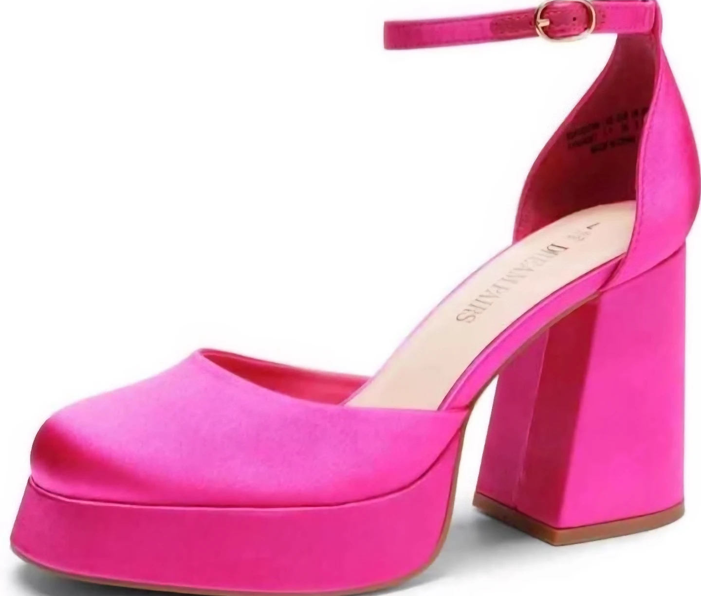 Dream Pairs Women's Hot Pink Platform Heels - photo 2