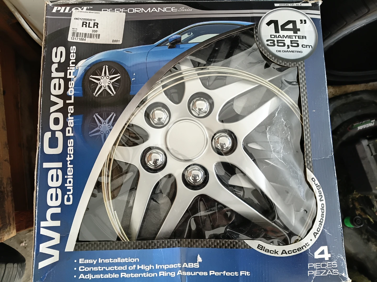 Pilot 14" Wheel Covers