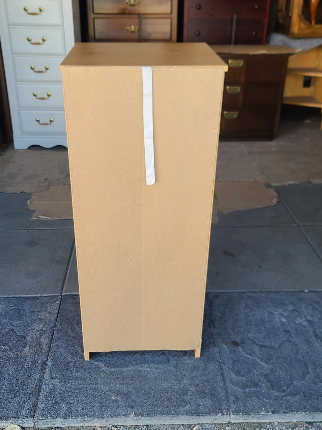 Wooden 5-Drawer Tall Dresser - photo 4