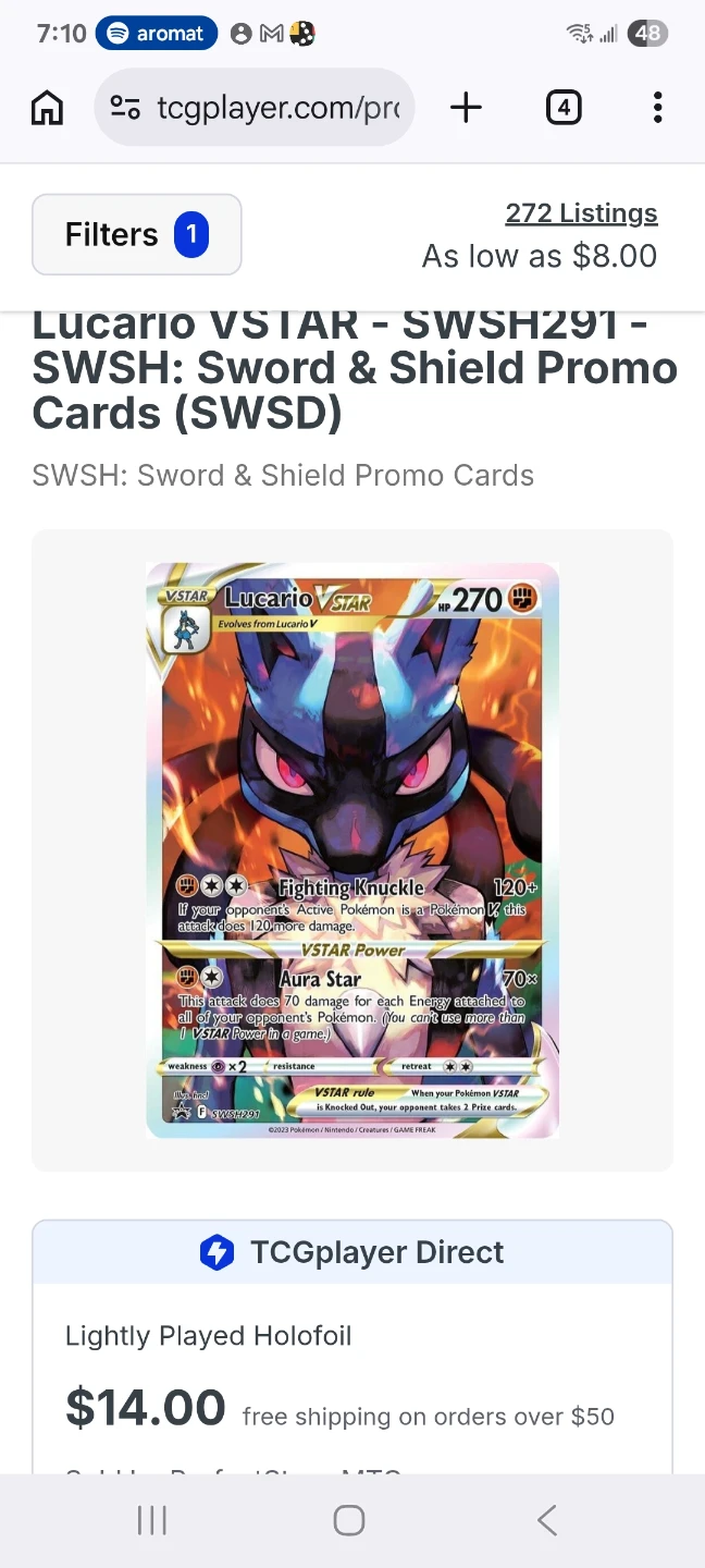 Lucario Vstar