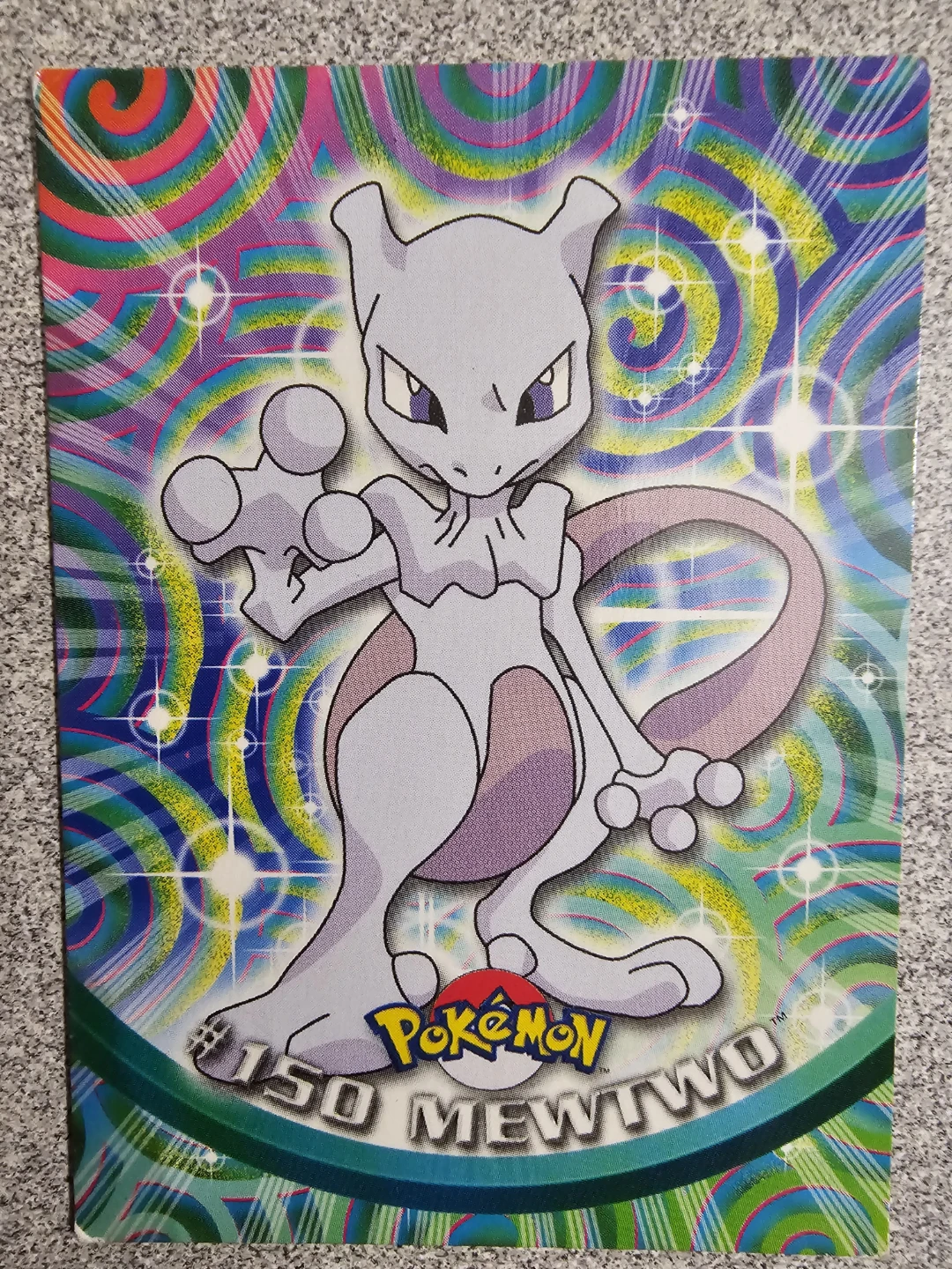 Pokemon #150 Mewtwo Trading Card