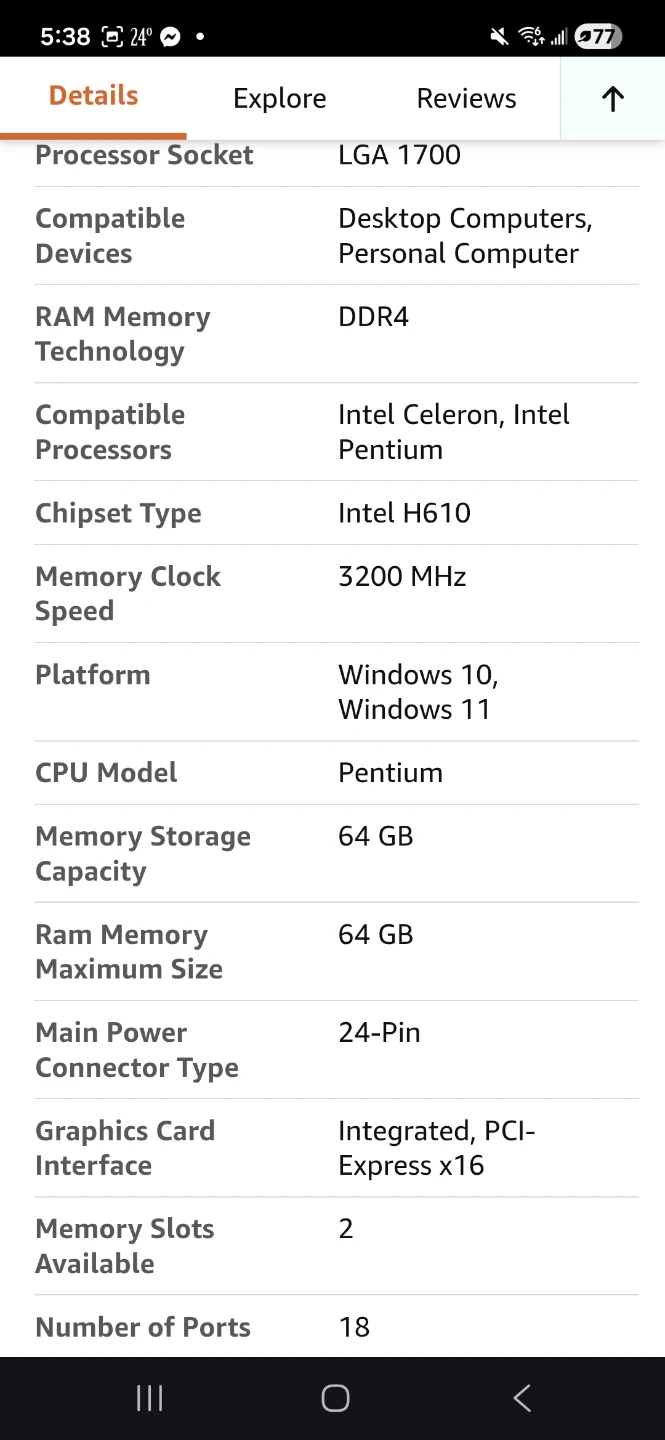 MSI PRO B660M-A DDR4 Motherboard - photo 3