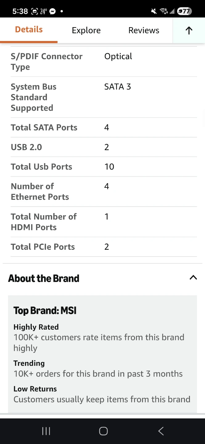 MSI PRO B660M-A DDR4 Motherboard - photo 4