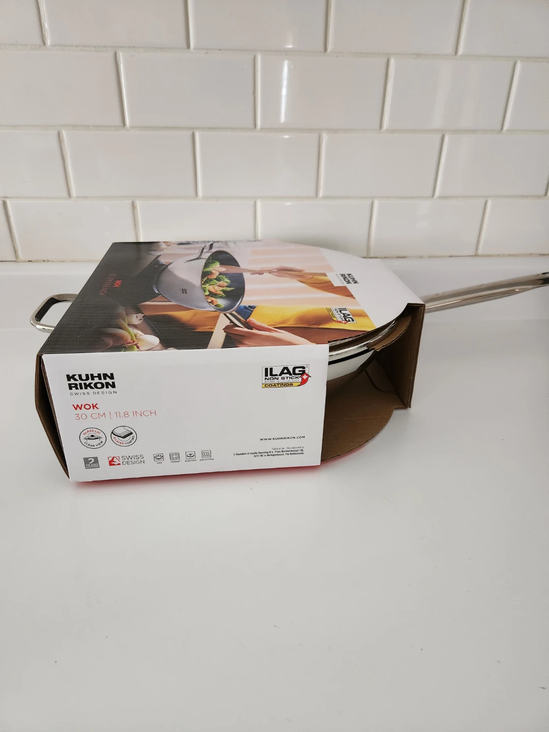 Kuhn Rikon 30 cm Wok with lid - photo 2
