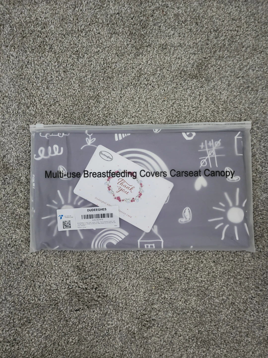 Breastfeeding Nursing Cover Carseat Canopy - SEALED NEW - photo 2