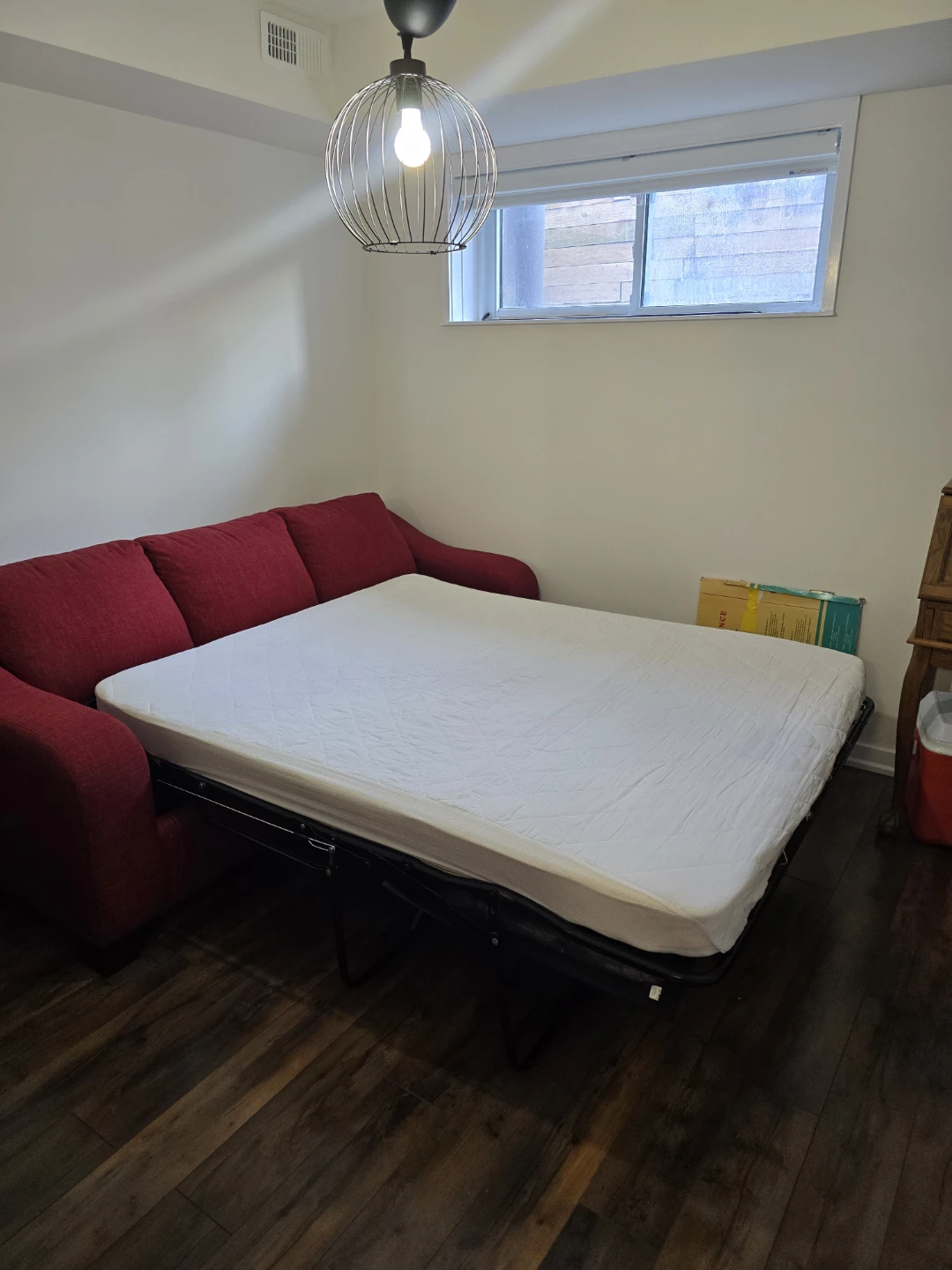 Red Sofa Bed - photo 4