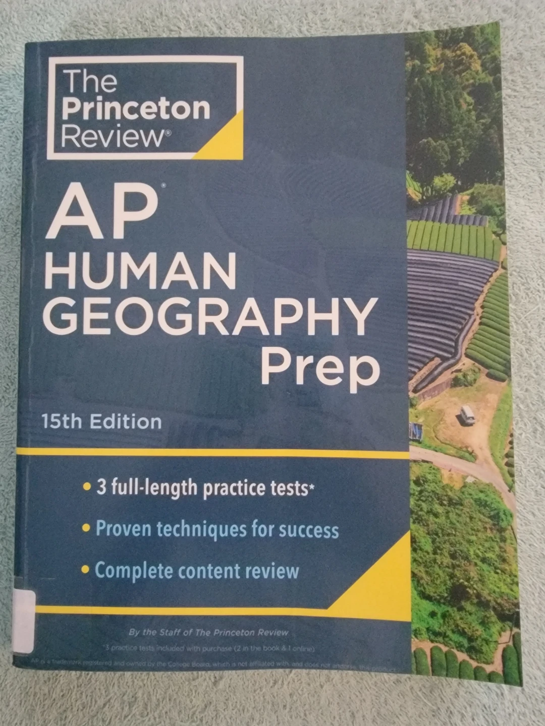 The Princeton Review AP Human Geography Prep Book 15th Edition