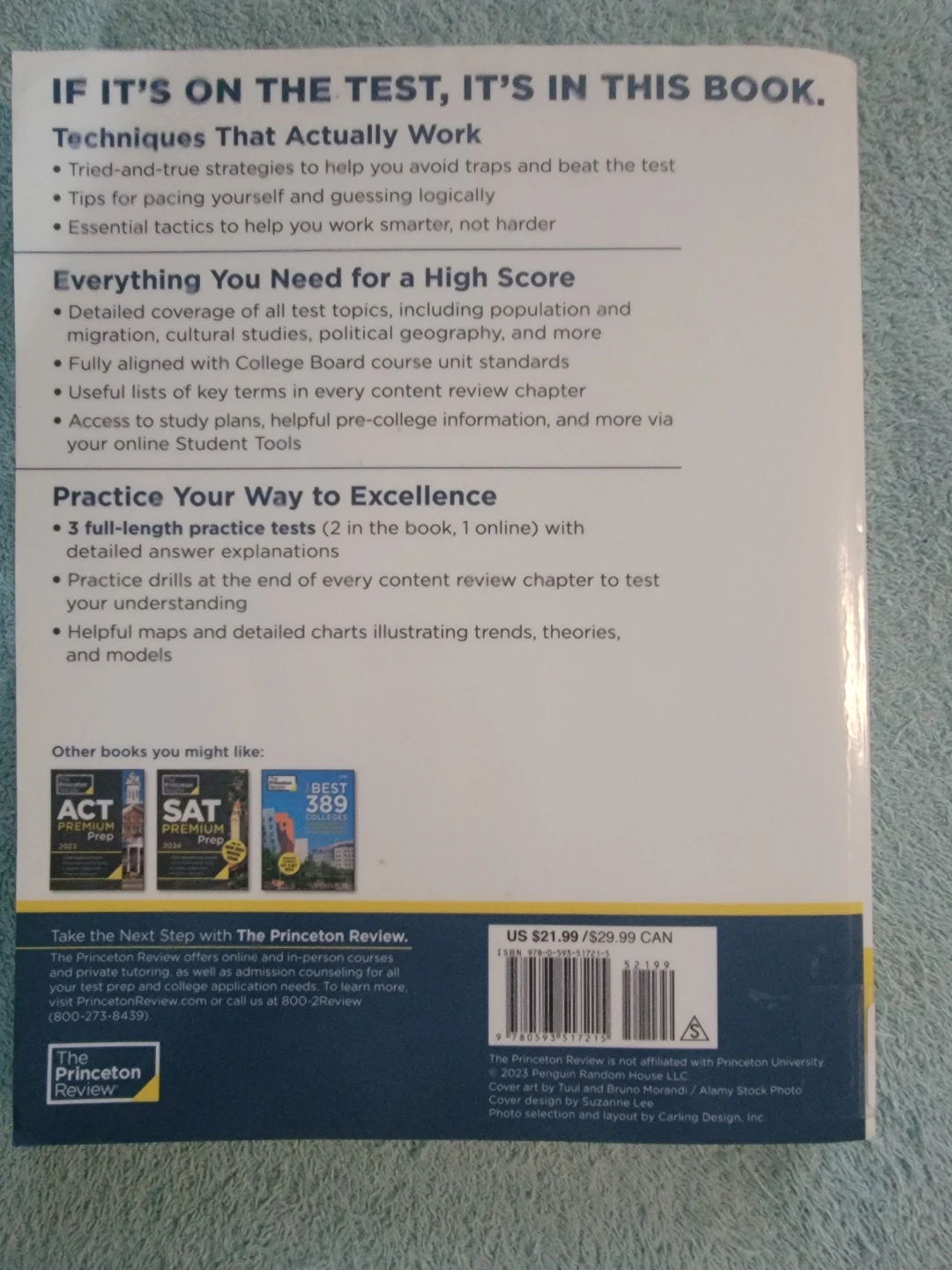The Princeton Review AP Human Geography Prep Book 15th Edition - photo 2