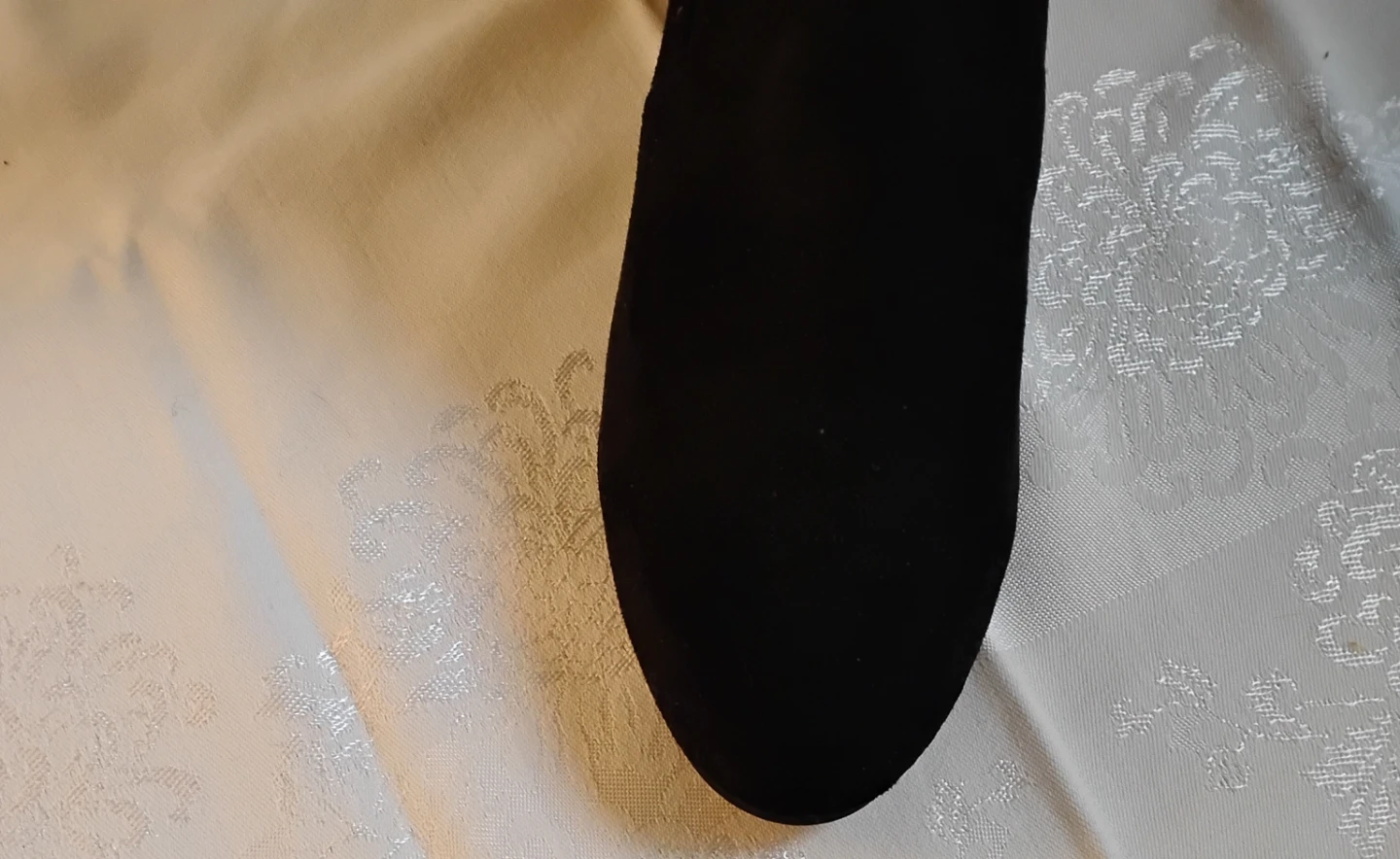 ⚽ Black Genuine Suede Tall Dress Boots - photo 4