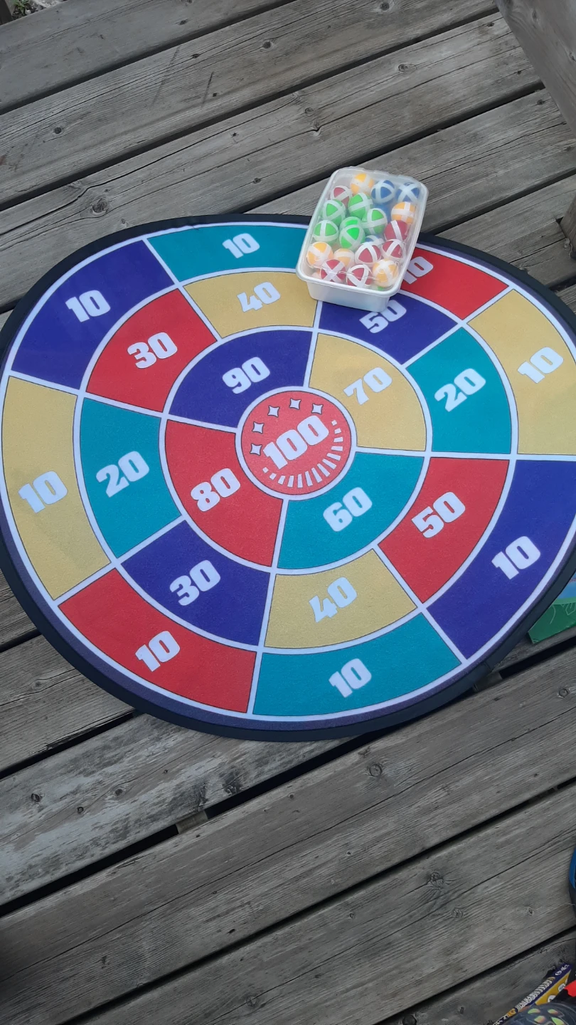 Kids Dartboard and Ball Set