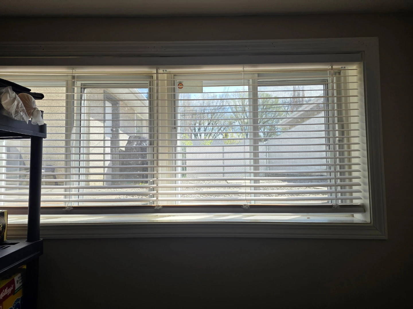 White Horizontal Blinds - photo 2