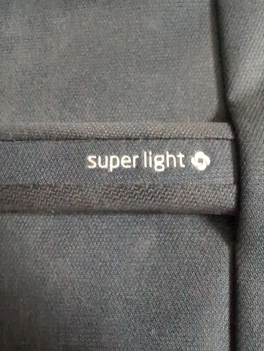⚽   Samsonite Super Light navy suitcase - photo 4