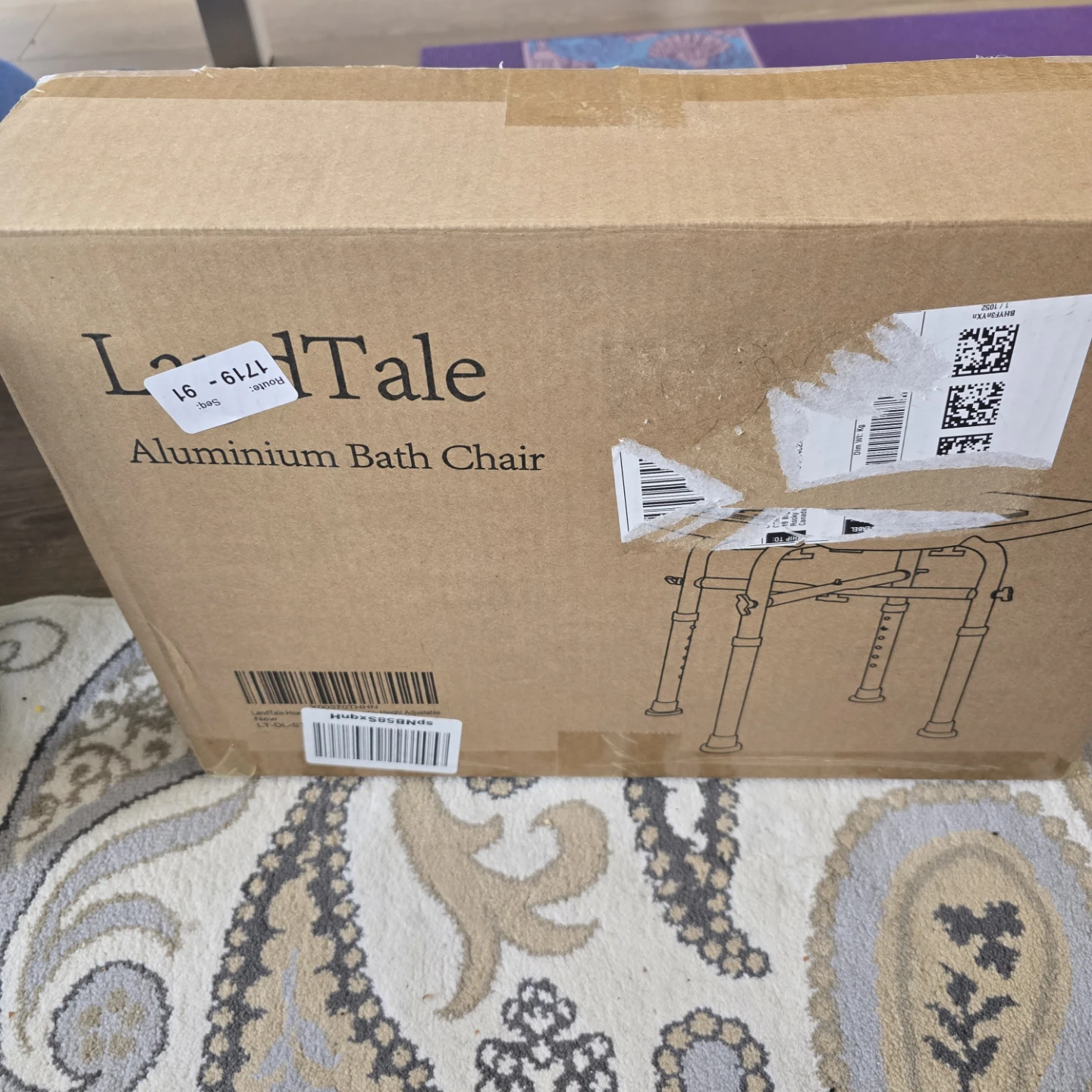 LandTale Aluminium Bath Chair - photo 4