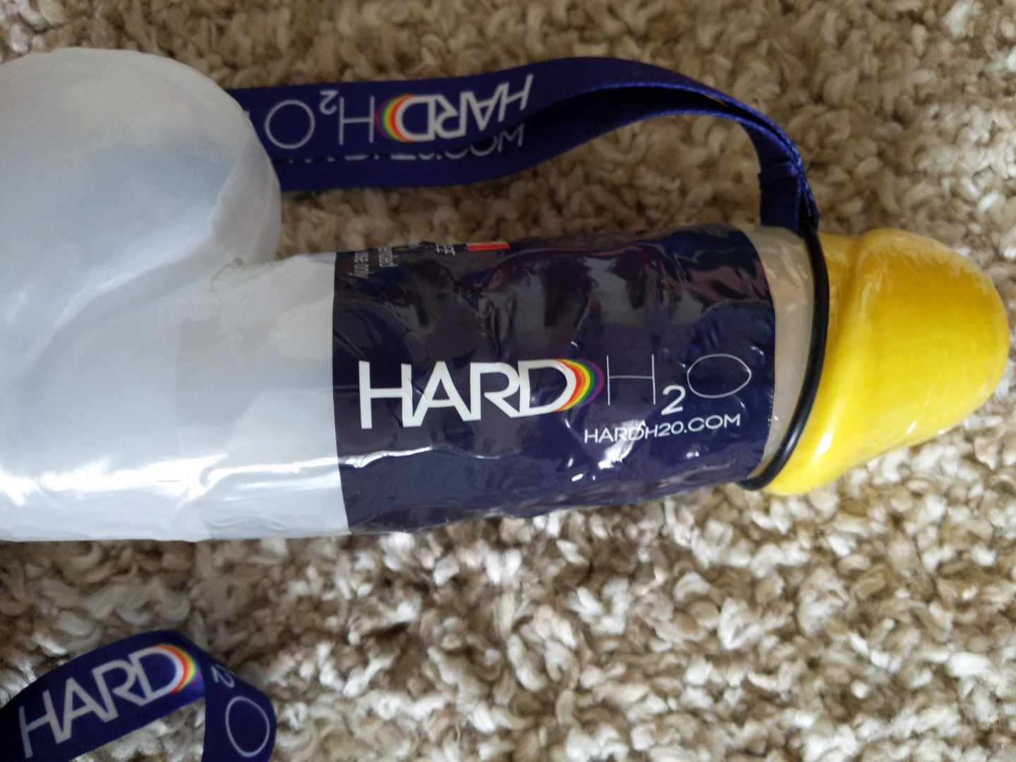 Hard H2O 500ml Pride Water Bottle with Lanyard - photo 2