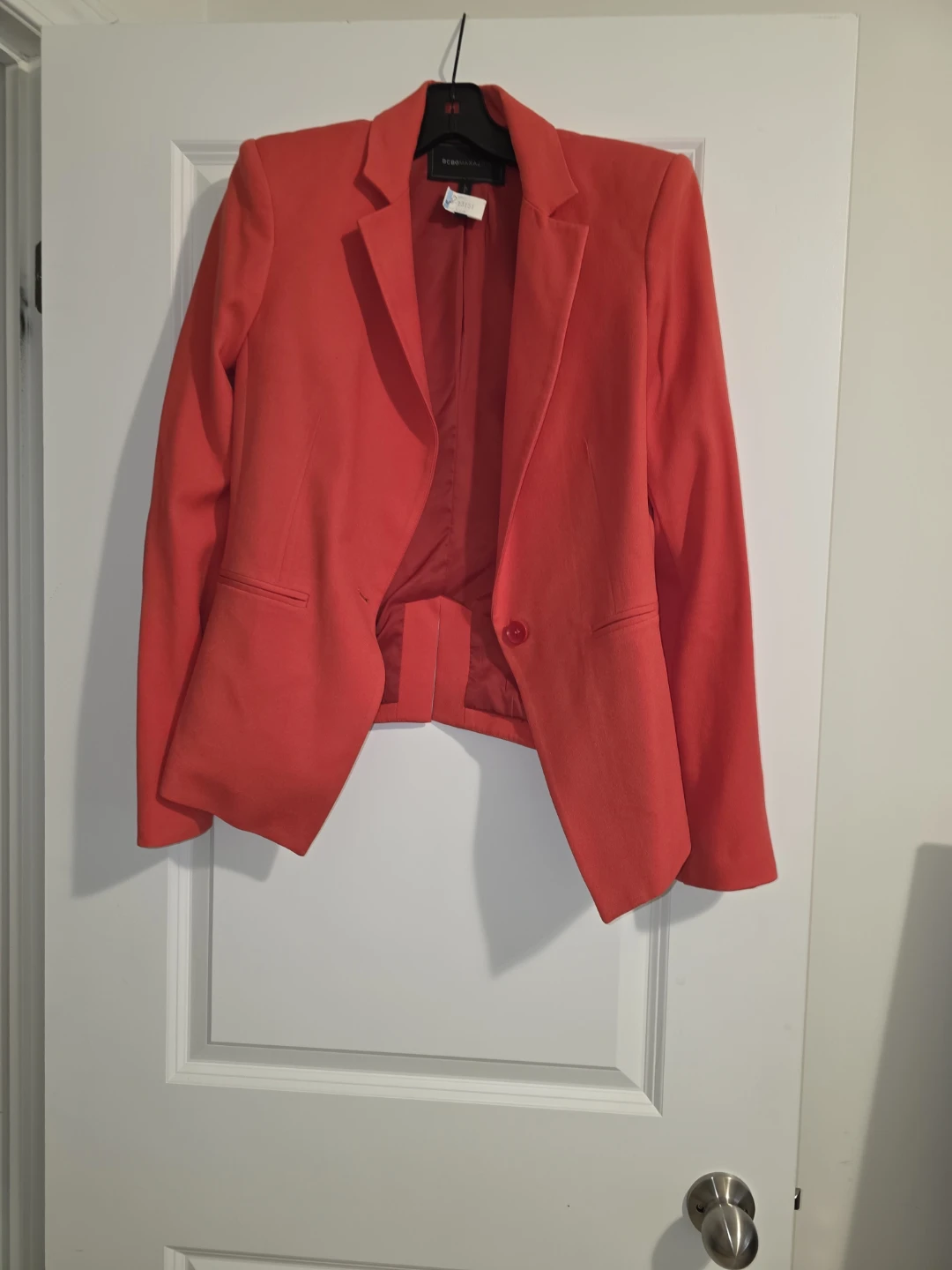 BCBGMAXAZRIA Blazer - Coral Orange