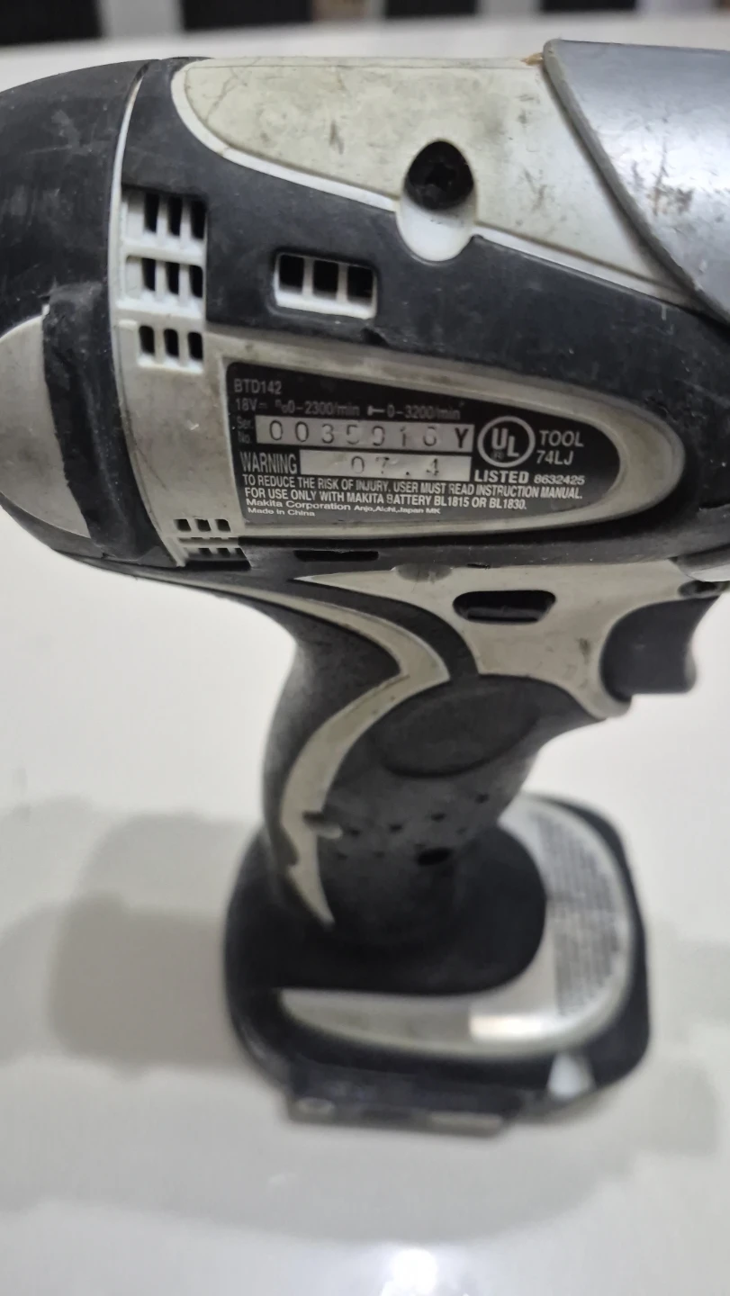 Makita BTD142 18V Impact Driver - photo 4