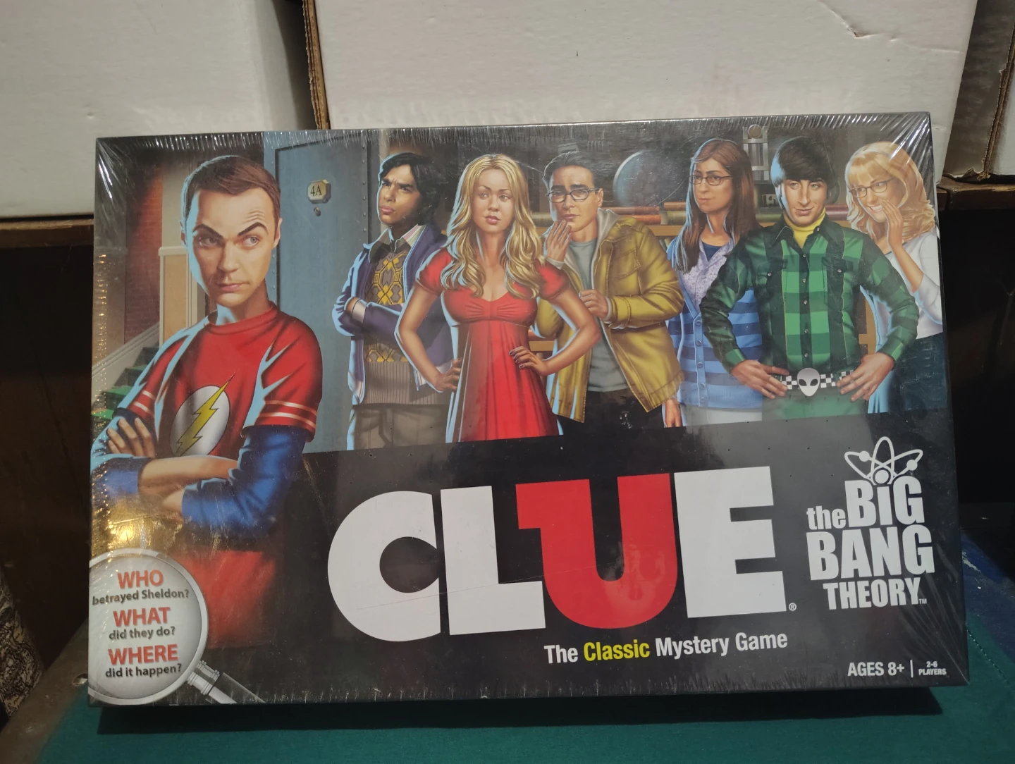 The Big Bang Theory Clue Board Game
