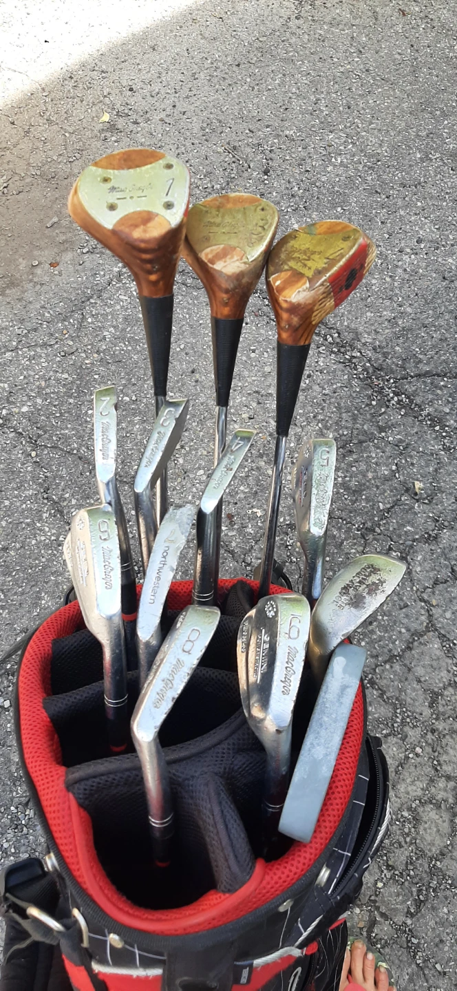 Complete Set Of Men's Right Handed Golf Clubs With Kickstand Bag - photo 4