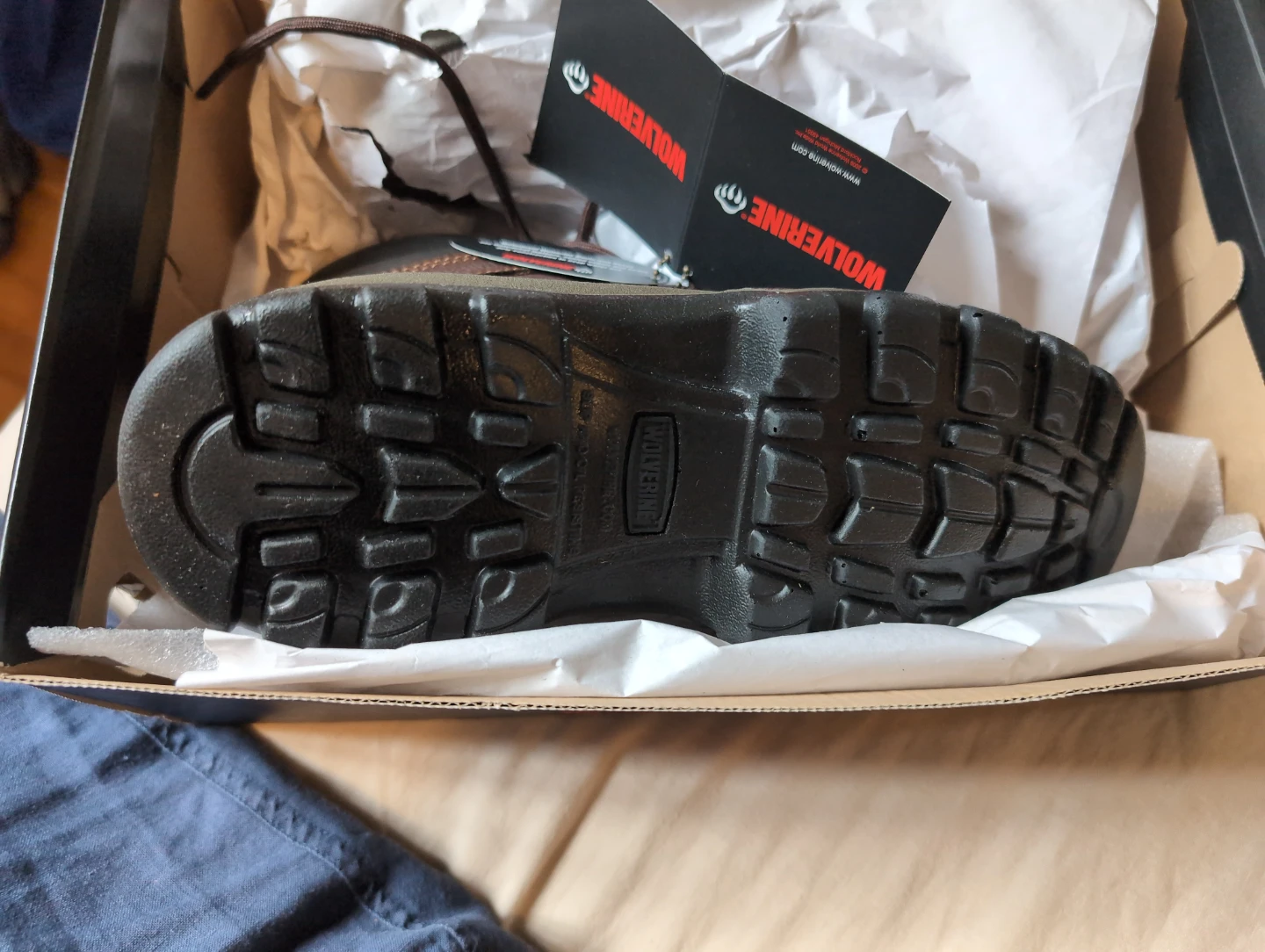 Wolverine Waterproof Soft Toe Work Boots - Size 8 - photo 4