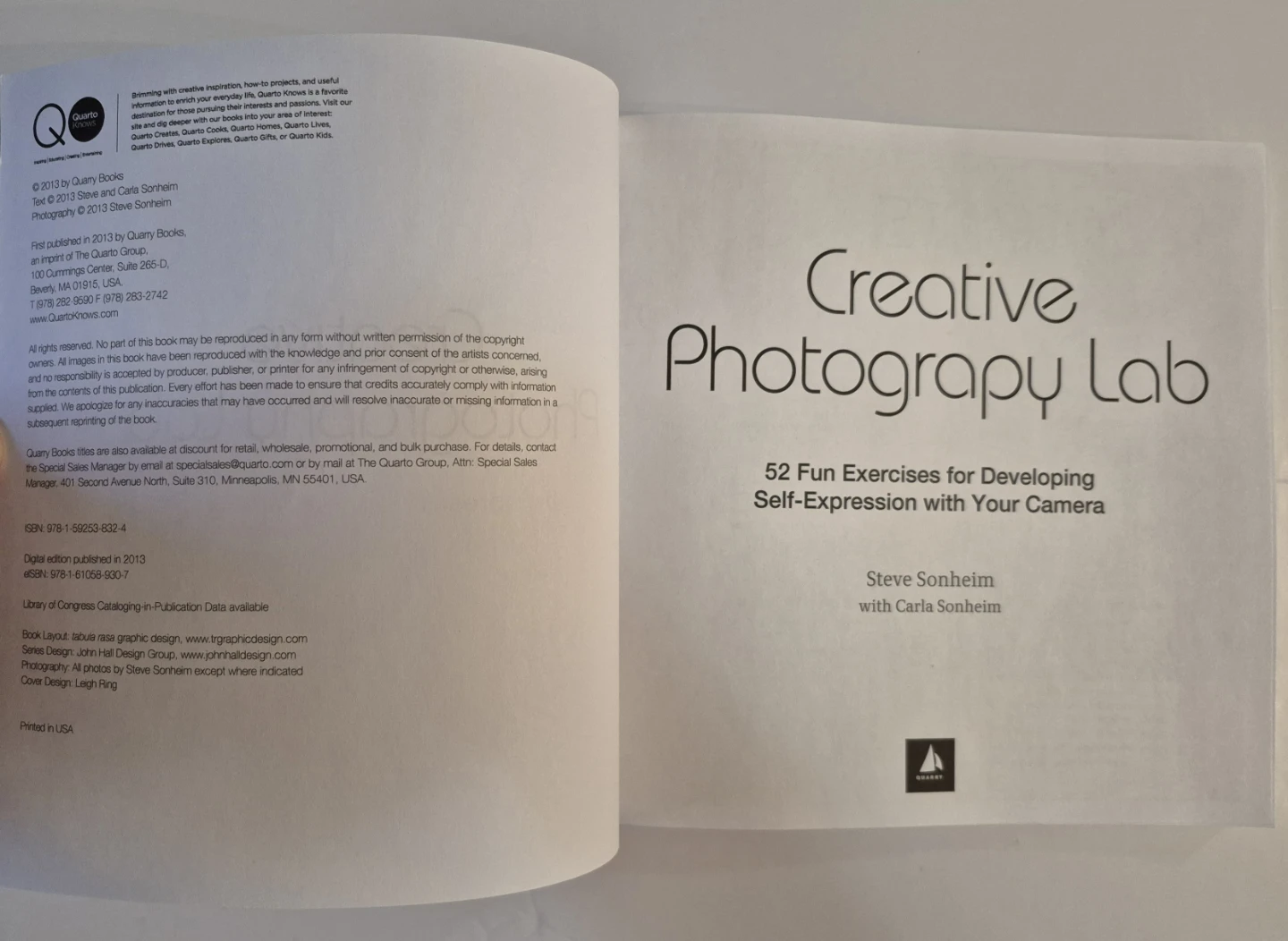 Creative Photography Lab: 52 Fun Exercises Book - photo 2