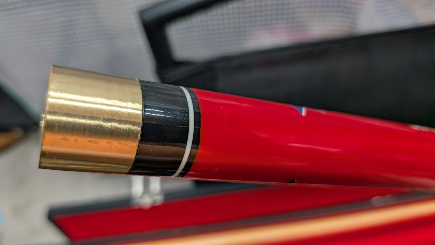 Vintage Budweiser Pool Cue Stick with Case - photo 5