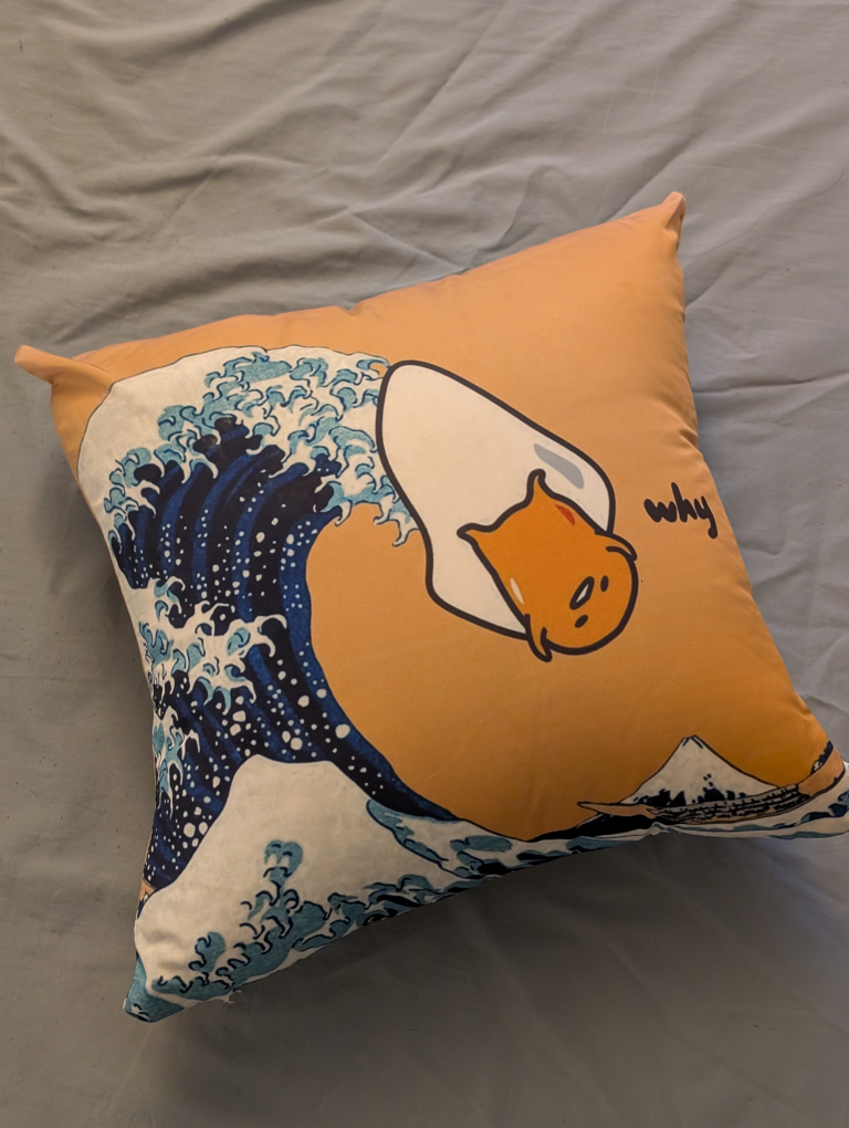 Gudetama Throw Pillow - photo 2
