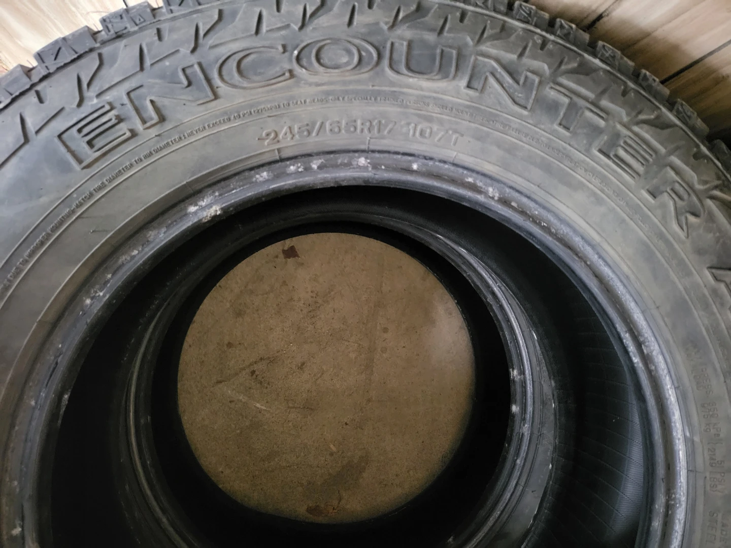 Set of sumitomo encounter tires (17) - photo 5