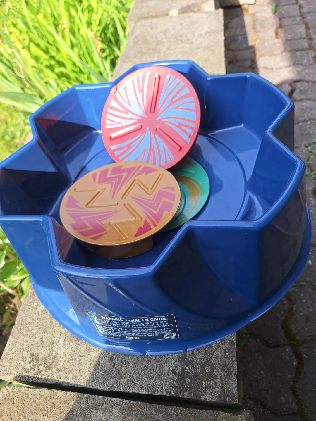 Beyblade Battle Arena Set with Tops