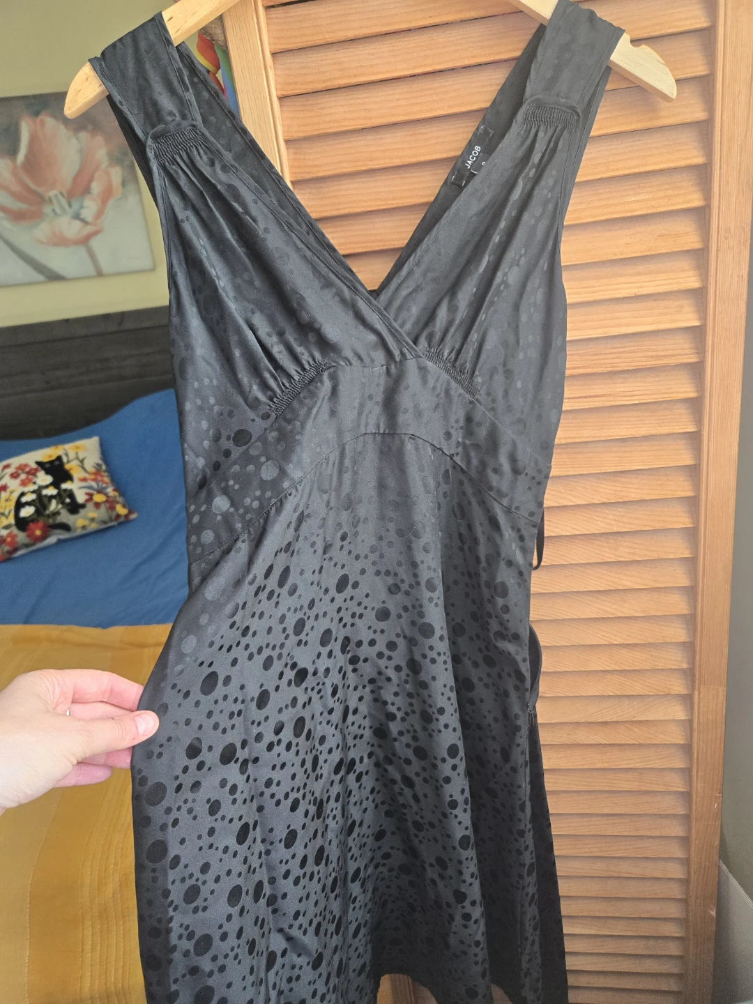 Little Black Silk Dress from Jacob (size XS) - photo 4