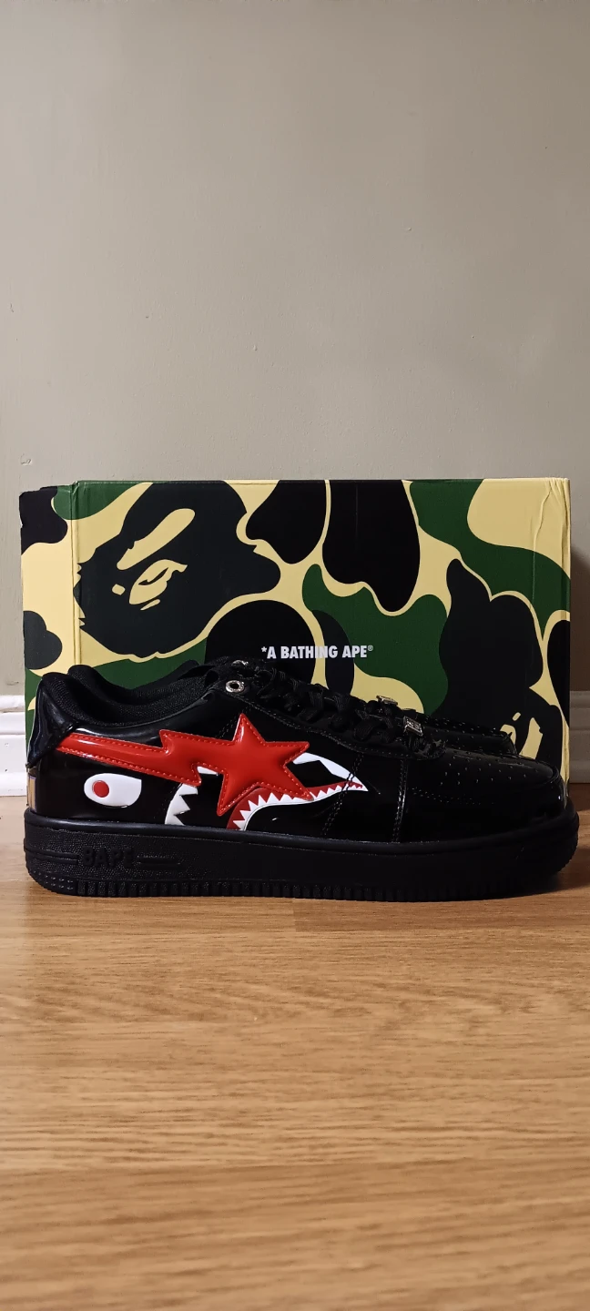 A Bathing Ape BAPE STA "WGM" Shark Sneakers