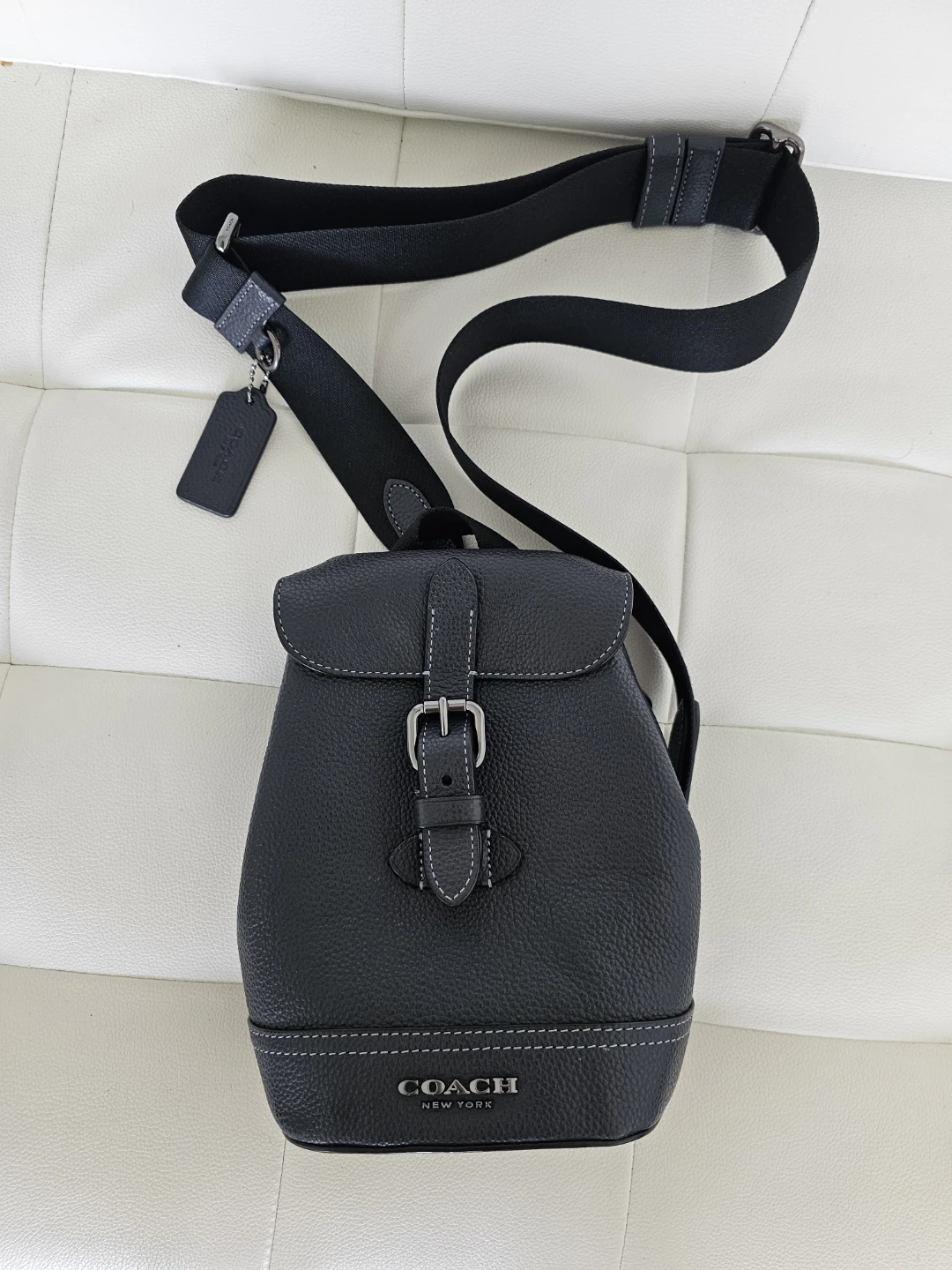 Authentic Coach New York Leather Backpack Purse