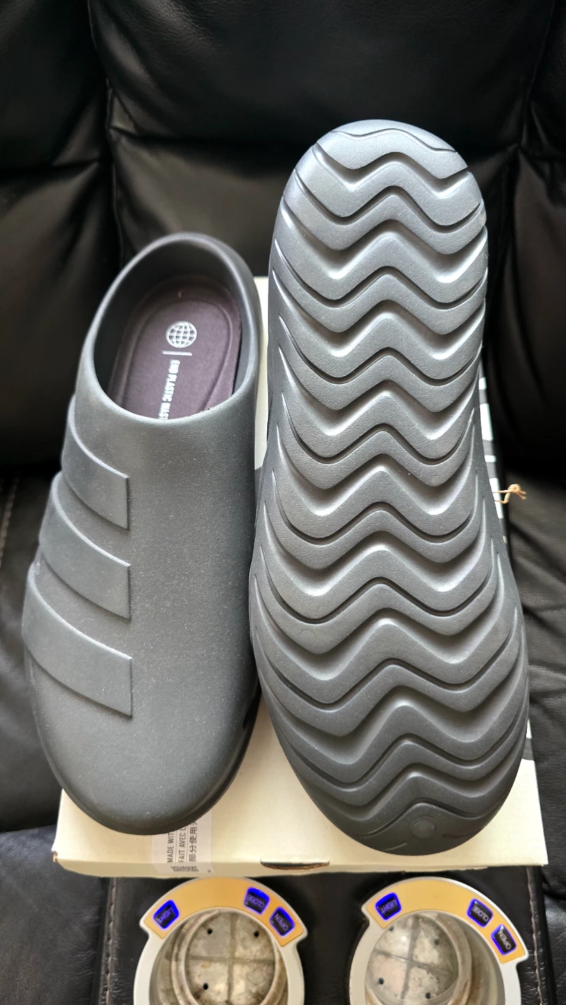 Brand new Adidas Adicane Clogs All Black in box $49 - photo 4