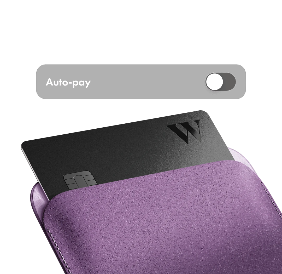 Wealthsimple Card Holder - Purple